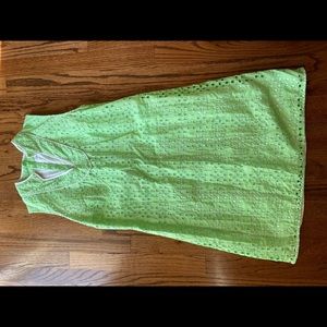 Crown and Ivy Size 4 bright green dress